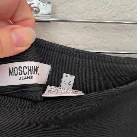 Moschino Jeans Grommet Skirt Size 4 - Picture 5 of 9